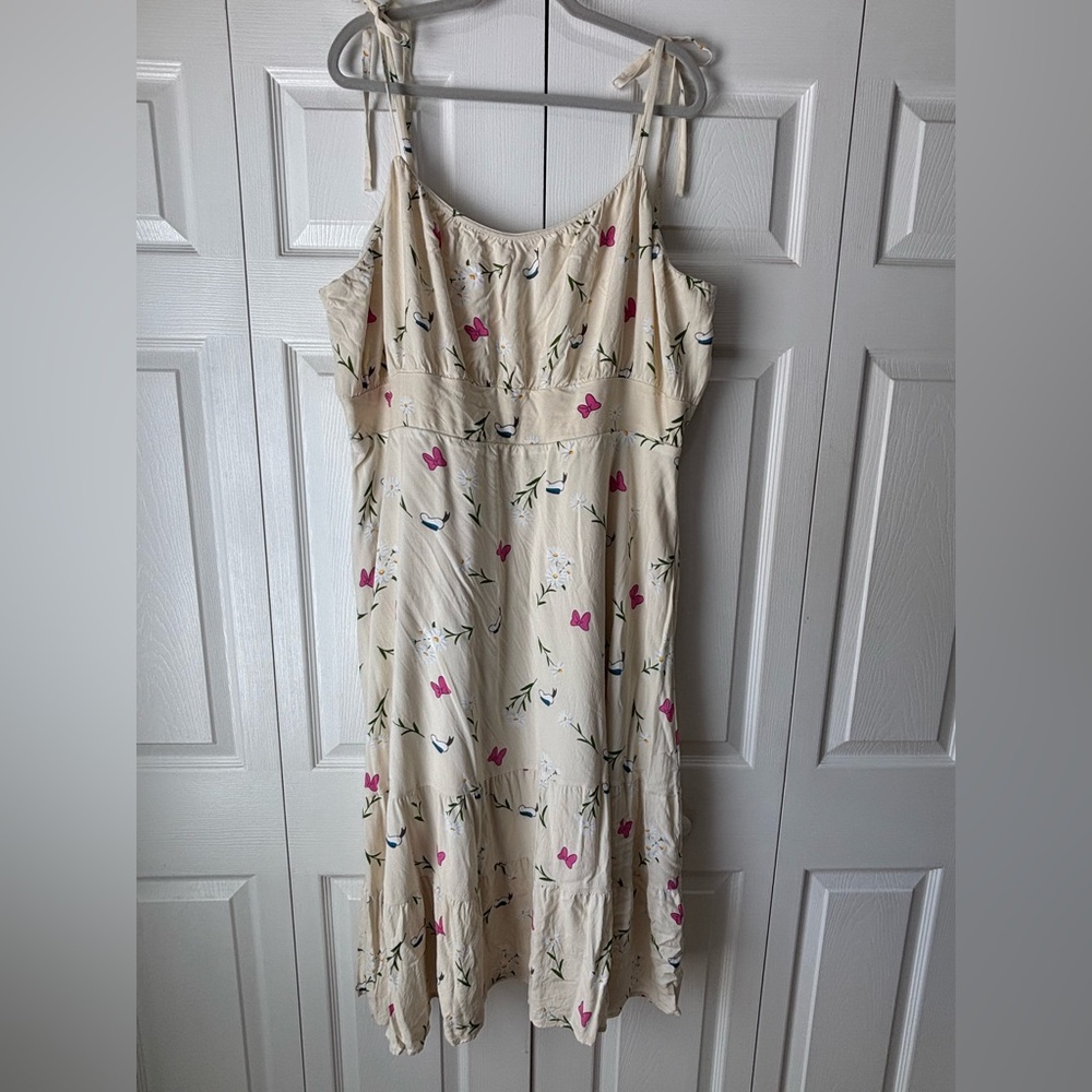 Disney Her Universe Donald and Daisy Cream maxi sundress Plus Size 3